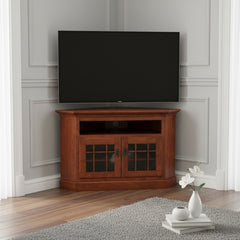Mission Corner TV Stand w/ Opening