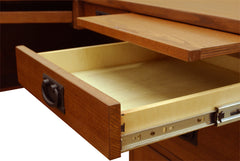 74" L-Shaped Mission Desk