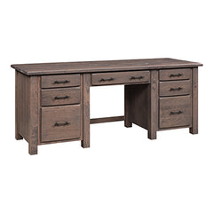 Double Pedestal Desk