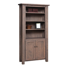 Barn Floor Bookcase With Doors