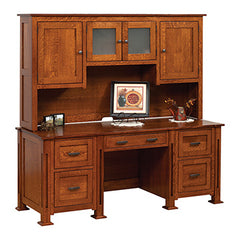 Parker Mission Desk With Hutch