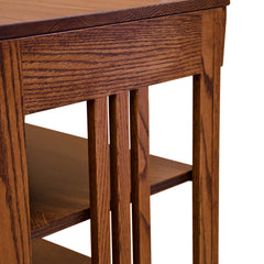 24" Amish Mission Spindle Bookcase