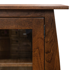 40"H Aspen Bookcase With Glass Doors