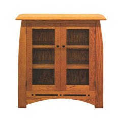 Aspen Bookcase w/ Glass Doors