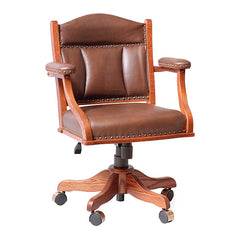 Leather Office Desk Arm Chair