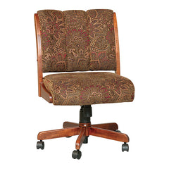 Upholstered Fabric Office Chair
