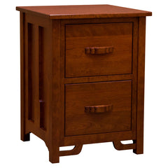 Amish Greene & Greene 2-Drawer Legal File Cabinet