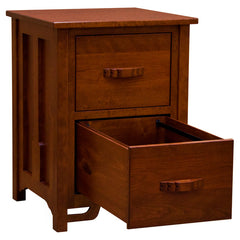 Amish Greene & Greene 2-Drawer Legal File Cabinet