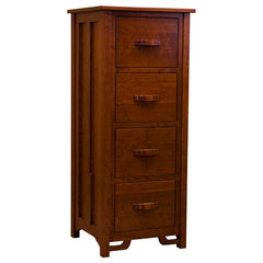 Amish Greene & Greene 4-Drawer File Cabinet