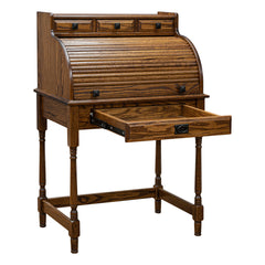 30" Mission SM Roll Top Desk
