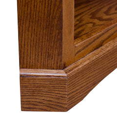Amish Corner Bookcase