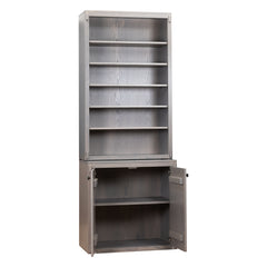 92" Mid Century Bookcase