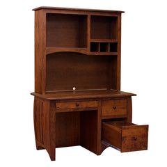 Hillsdale Desk w/ Hutch- Character Cherry