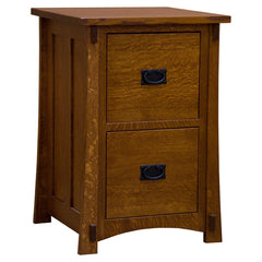 22" Amish Mission Two-Drawer File Cabinet