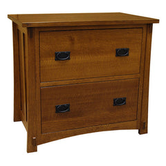 Amish Mission Two-Drawer File Cabinet