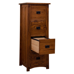 Amish Mission 4-Drawer File Cabinet