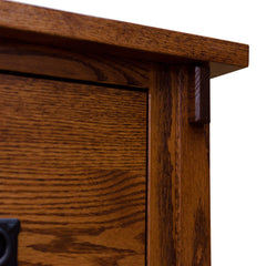 Amish Mission 4-Drawer File Cabinet