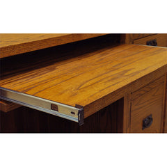 48" x 24" Mission Four Drawer Desk