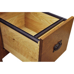 72" Mission Seven Drawer Desk