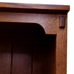 Amish Mission 24" x 72" Bookcase