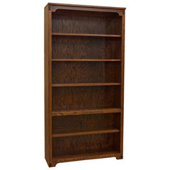 36" x 72" Amish Mission Bookcase