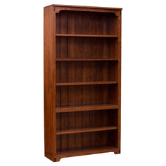 Shiplap back Bookcase-Cherry