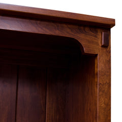 Shiplap back Bookcase-Cherry