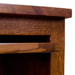 Lawyers Bookcase- 1/4 White Oak
