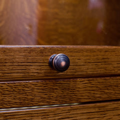 Lawyers Bookcase- 1/4 White Oak