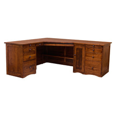 80" Mission Wedge Desk
