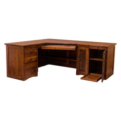 80" Mission Wedge Desk
