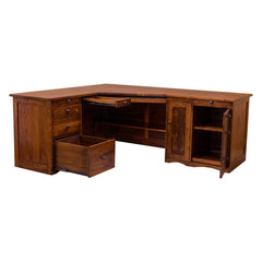80" Mission Wedge Desk