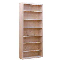 Contemporary Bookcase - Natural Finish