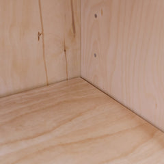 Contemporary Bookcase - Natural Finish