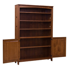 Tempe Bookcase w / Shiplap Back