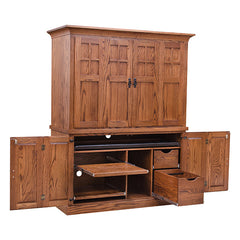 Amish Computer Armoire