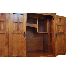 55" Amish Computer Armoire