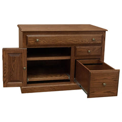 42" Amish Traditional Credenza Desk