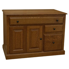 42" x 30" Amish Traditional Credenza Desk