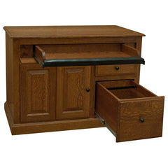 42" x 30" Amish Traditional Credenza Desk