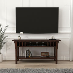 Open TV stand w shelf
