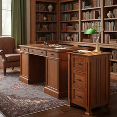 Parker Mission 3 Drawer File Cabinet