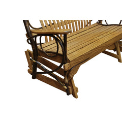 48" Amish Hickory Glider