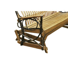 60" Amish Hickory Glider