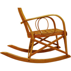 Amish Bent Rocker, Cherry