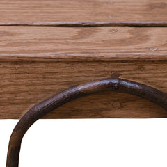 Hickory Ottoman
