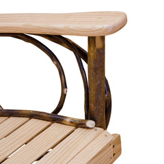 Amish Hickory Double Rocker