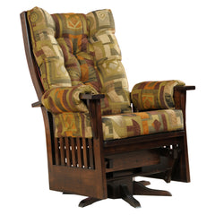 Jumbo Swivel Glider w Arm cushion
