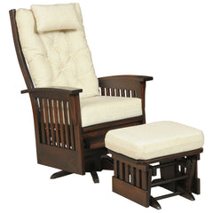Deluxe Swivel Glider w headrest