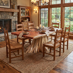 Red Cedar Stump Table